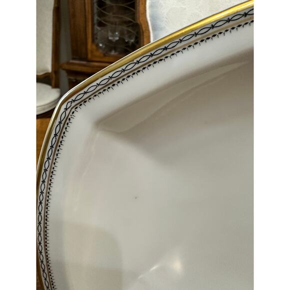 Heinrich & Co Vintage 1930's 'Claridge' 16" Large Oval Serving Platter - Picture 2 of 5